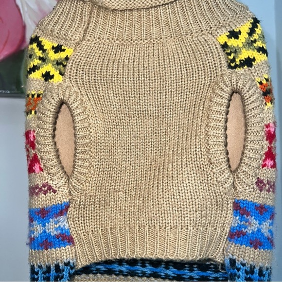 Aztec Pet Sweater Size S or M by Fab Dog Dog Label - Picture 9 of 16